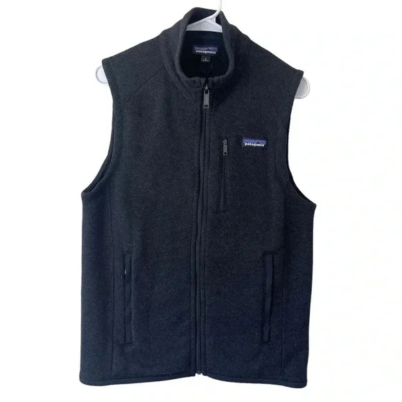 Patagonia Black Better Sweater Vest Size Small - Picture 11 of 12